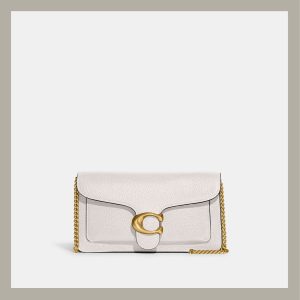 Coach Crossbody Chain Tabby White