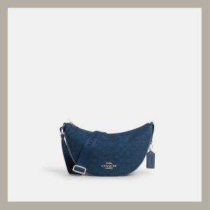 Coach Crossbody & Shoulder Bag Pace In Signature Canvas Blue