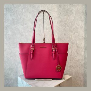 Michael Kors Tote Bag Zip Charlotte Pink
