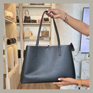 Tory Burch Tote Bag Medium Blake Black