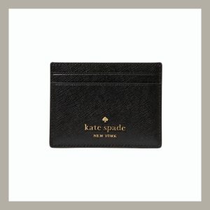 Kate Spade Tarjetero Slim Small Black