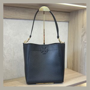 Tory Burch Bucket Bag Mcgraw Black