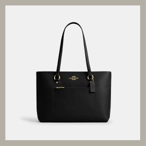 Coach Tote Bag Station Black
