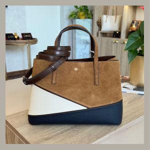Tory Burch Tote Bag Small Blake Patchwork Multicolor