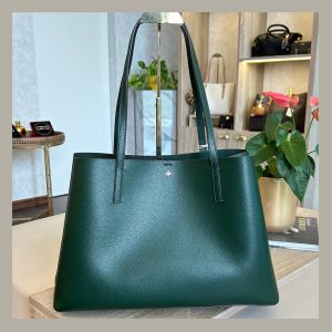 Tory Burch Tote Bag Medium Blake Deep Green