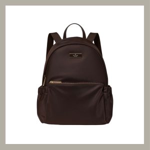Kate Spade Mochila Carter Nylon Large Dome Hot Fudge